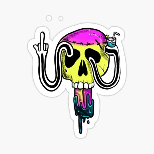 Discover Summer Skull