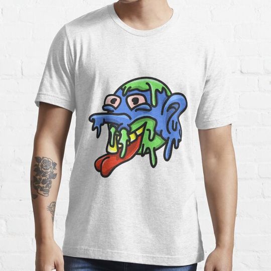 Discover Earth Melting Cartoon