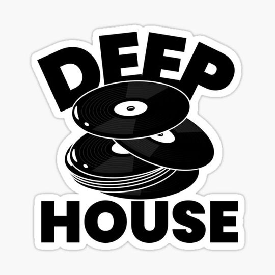 Discover DEEP HOUSE - Records (black)