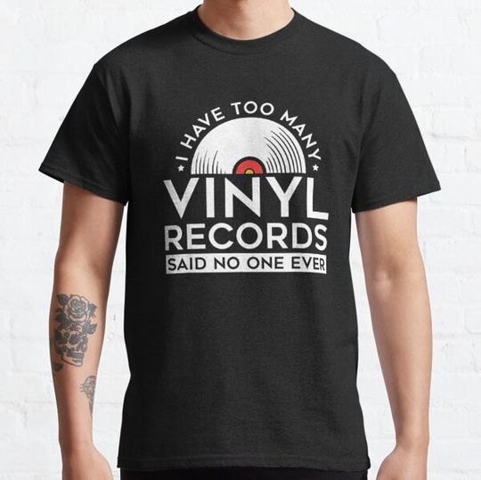 Discover Too Many Vinyl Records LP Collector Record Lover