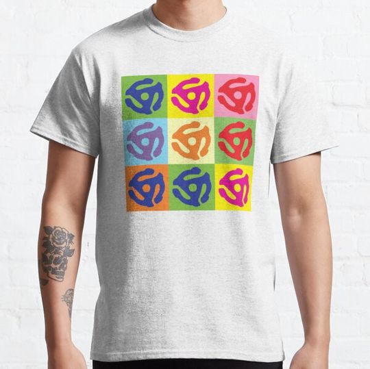 Discover 45 Record Holder Pop Art 4 Classic Style - Women Fashionable s -  Graphic