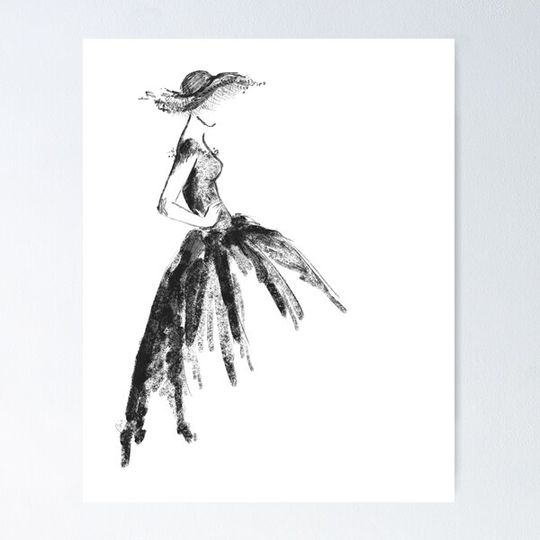 Discover Simple fashion illustration