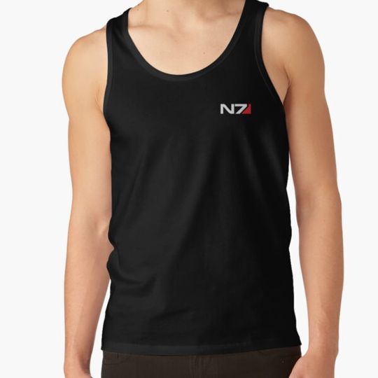 Discover Mass Effect N7 Logo | White Colour