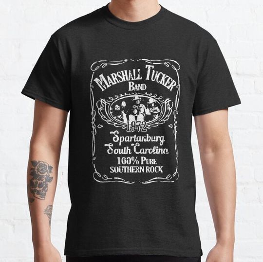 Discover The Marshall Tucker rock music graphic