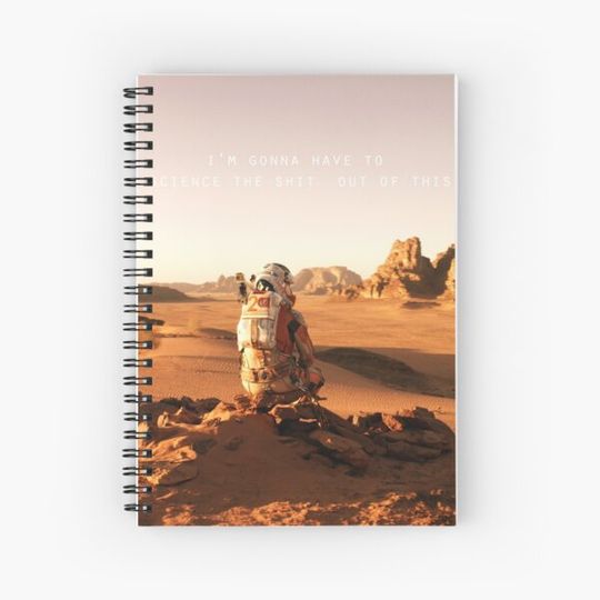 Discover The Martian notebook