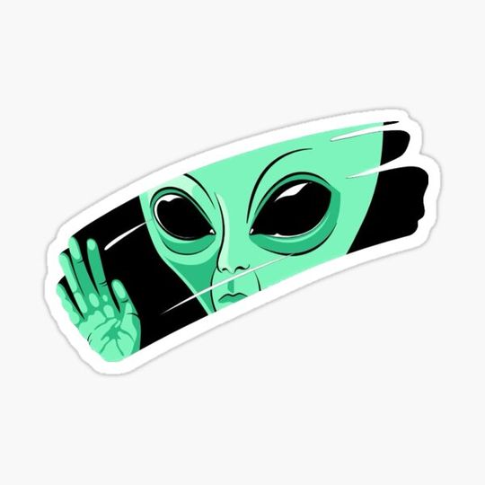 Discover Green martian Alien