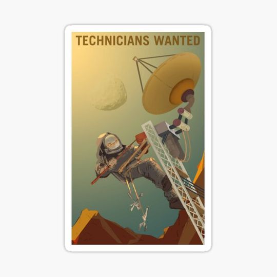 Discover Martian Job Poster