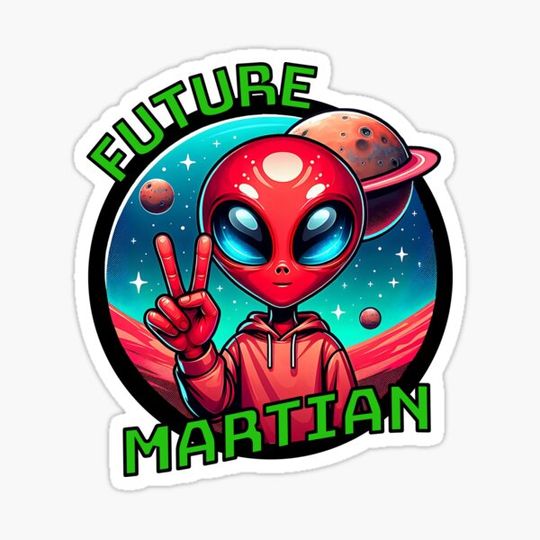 Discover Trippy Alien Martian