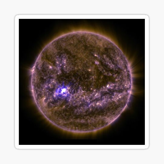 Discover Real Solar Flare - NASA Hubble