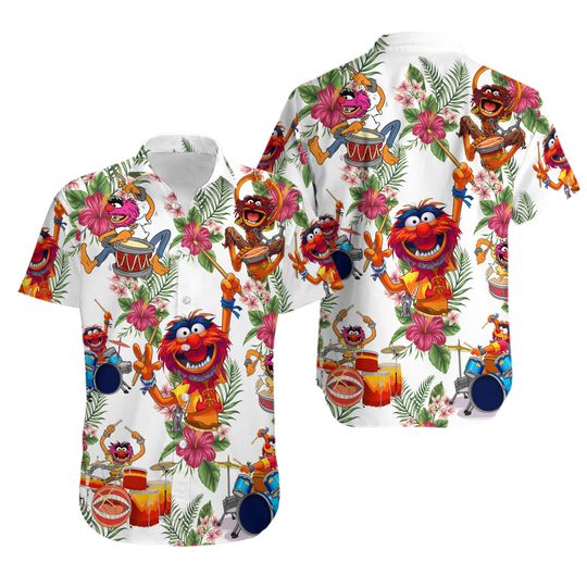 Discover Animal The Muppet All Over Print 3D Hawaiian Shirt