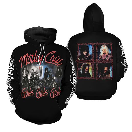 Discover Motley Crue 3D Hoodie 3D Hoodie