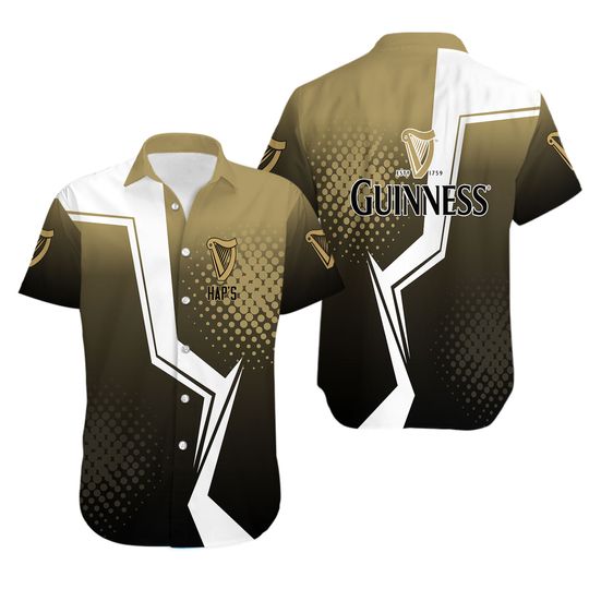 Discover Personalized Guinness Beer Hawaiian Shirt