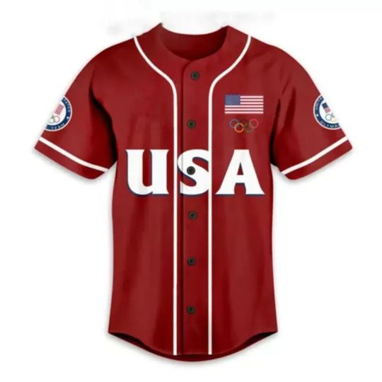 Discover USA Women’s National Team Olympic Paris 2024 Baseball Jersey Shirt