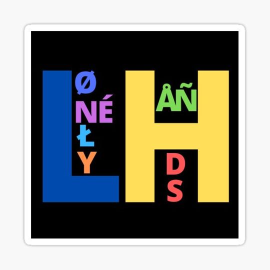 Discover Lonely Hands - Black Logo
