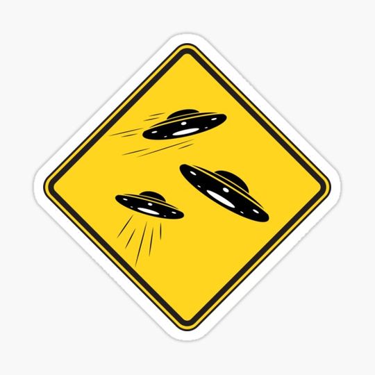 Discover UFO Sticker Essential Sticker