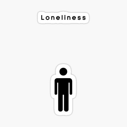Discover Loneliness Pictogram