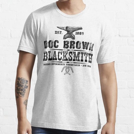 Discover Doc Brown Blacksmith - Back to the Future Inspired Design