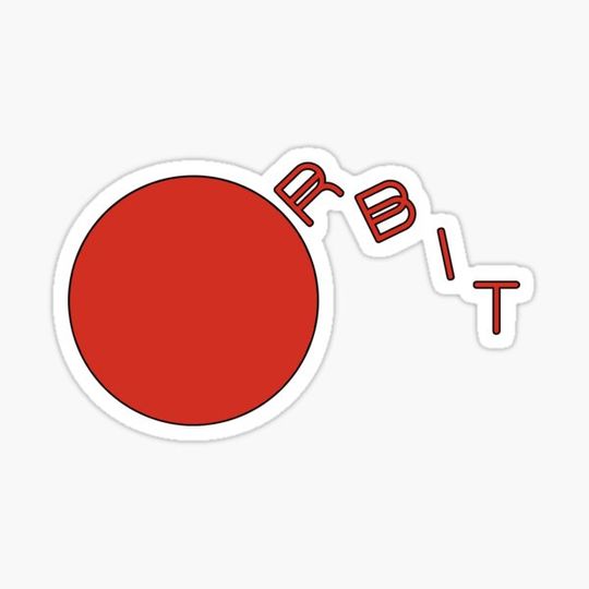 Discover Orbit Space Age Typographic Design