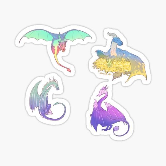 Discover Dragon Stickers Set 2