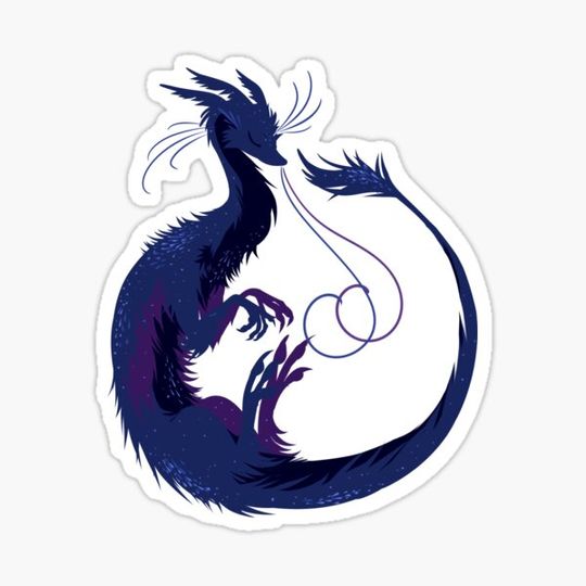 Discover blue dragon