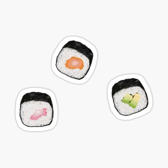 Discover Sushi Sticker Pack