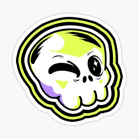 Discover Skull Juice - Sticker