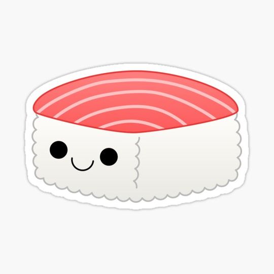 Discover kawaii sushi: maguro nigiri
