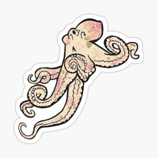 Discover Floral Octopus 5