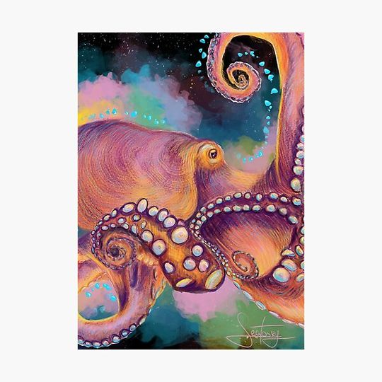 Discover Deep Sea Cosmic Octopus