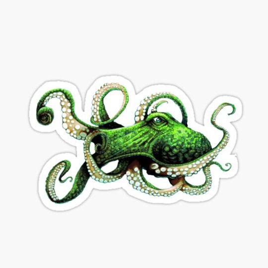 Discover Green Octopus