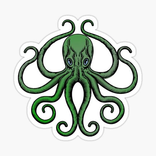 Discover The Green Octopus