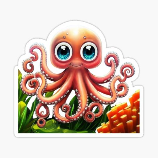 cute little octopus