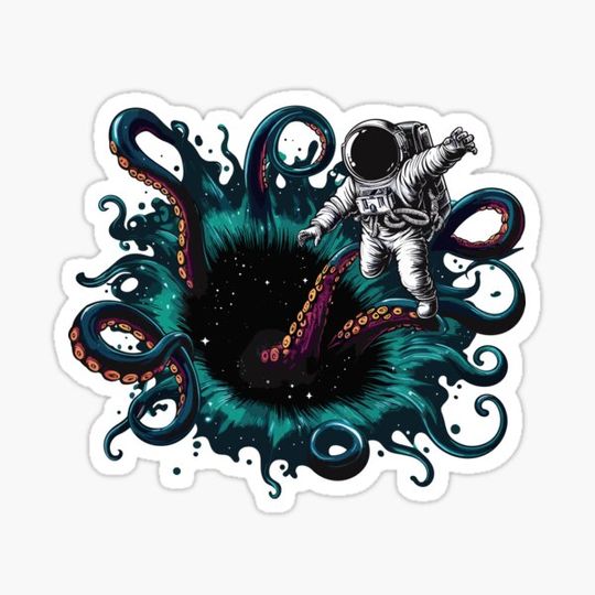 Discover Astronaut Space Tentacles