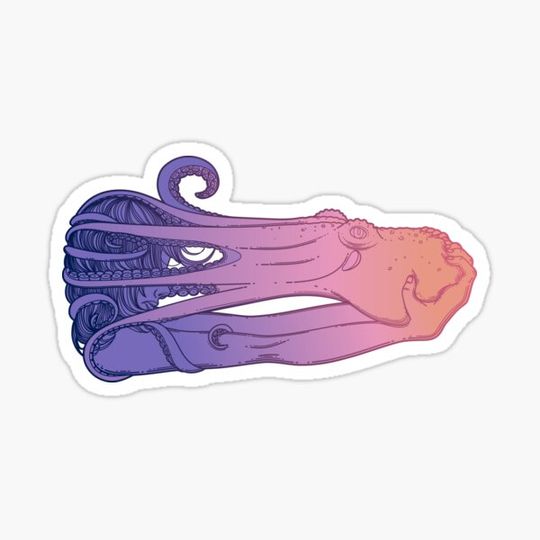 Discover Girl and an octopus