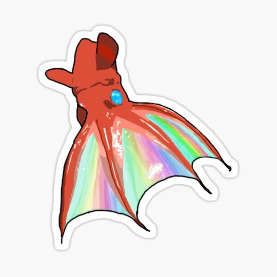 Discover Iridescent Vampire Squid