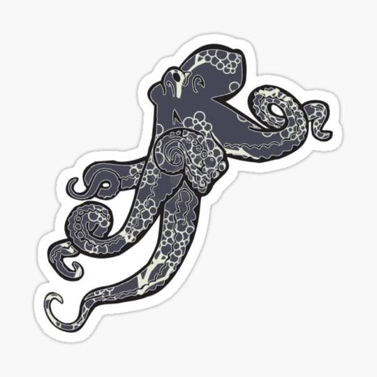 Floral Octopus 6
