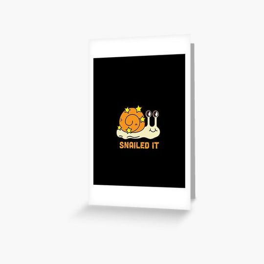 Discover Snailed It Cute Pet Snail Funny
