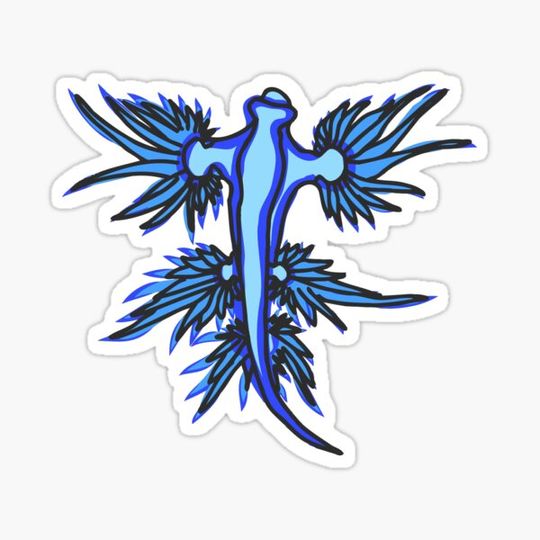 Discover Blue Dragon, white background, but don't order it at the bar