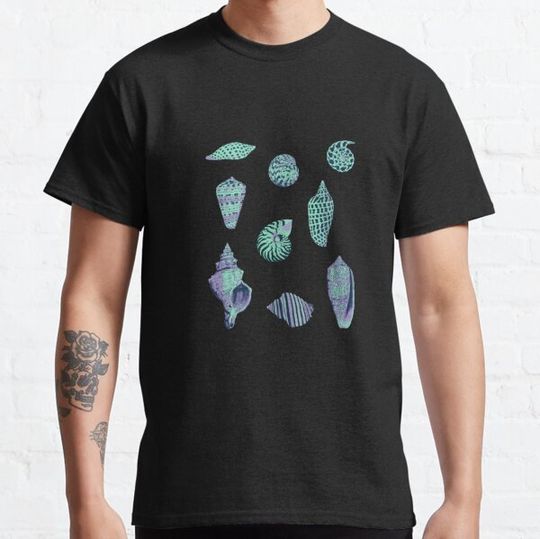 Discover Neon pastel purple seashells