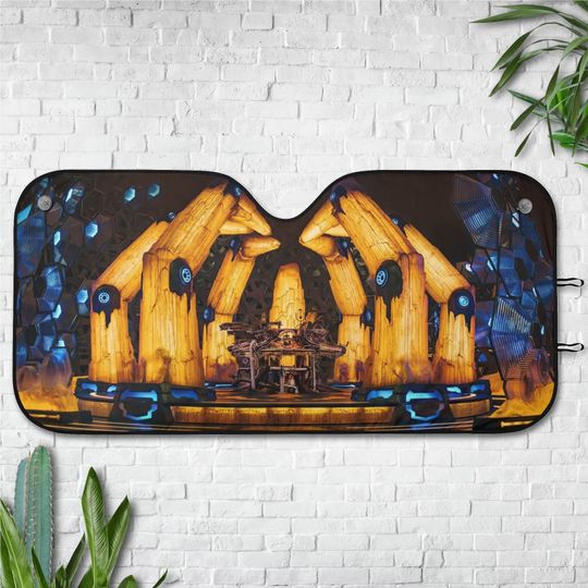 Discover Inside the TARDIS Car Sunshade, Bigger n the Inside UV
