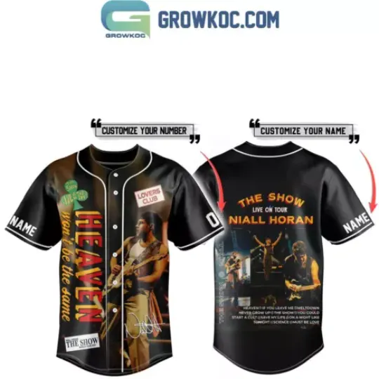 Discover Niall Horan The Show Live On Tour 2024 Personalized Baseball Shirt