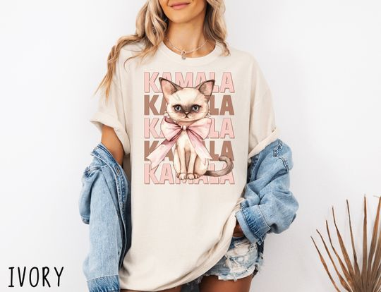 Discover Cat Ladies for Kamala Shirt Coquette Kamala Shirt Childless Cat Lady
