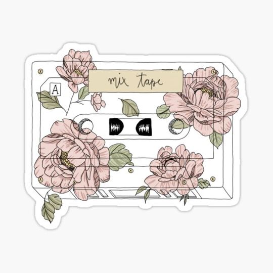 Discover Mix tape with roses