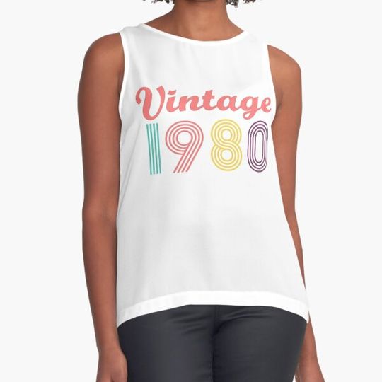 Discover Vintage 1980 Birthday - 41st Birthday Gift