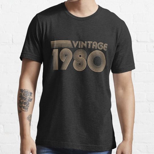 Discover Vintage 1980, 44th Birthday Cool Gift
