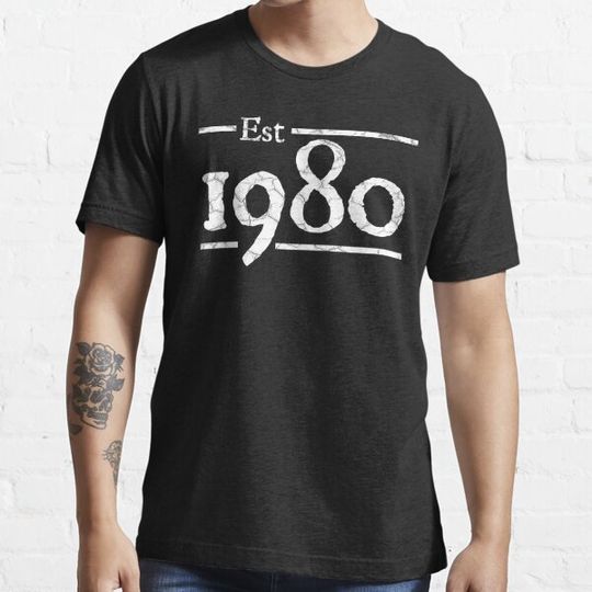 Discover Est 1980 birthday