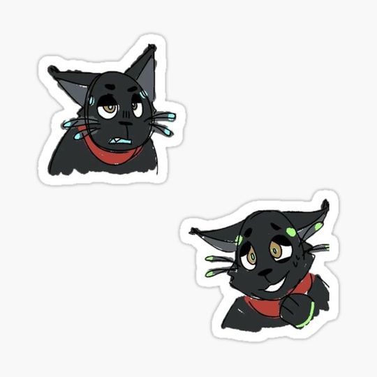 Discover 808 cat decals pack