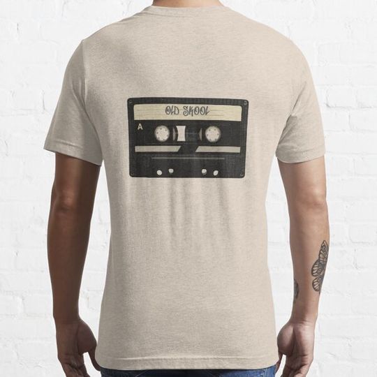 Discover Cassette Tape (Old Skool For Back Of Hoodie)