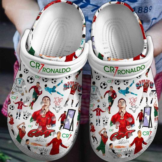 Discover Cristiano Ronaldo CR7 Custom , Birthday Gift for Him Clogs