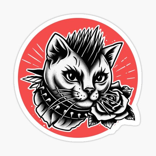 Discover Old school Punk Cat